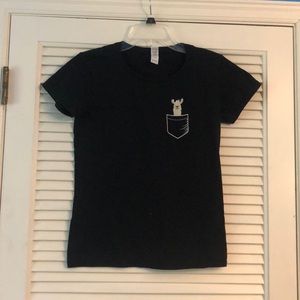 Alpaca pocket T-shirt